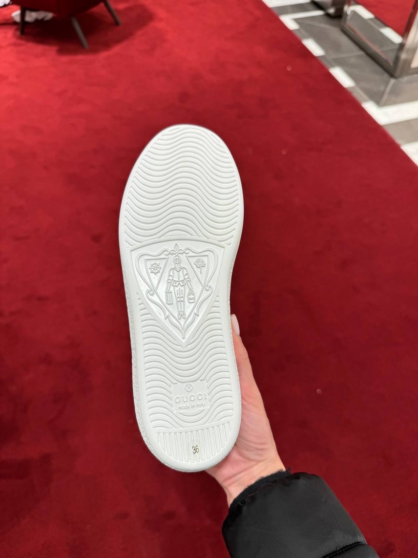 GUCCI Sneakers side view - Women's luxury Shoes
