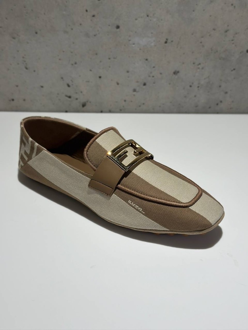 FENDI Moccasins side view - Women's luxury Shoes