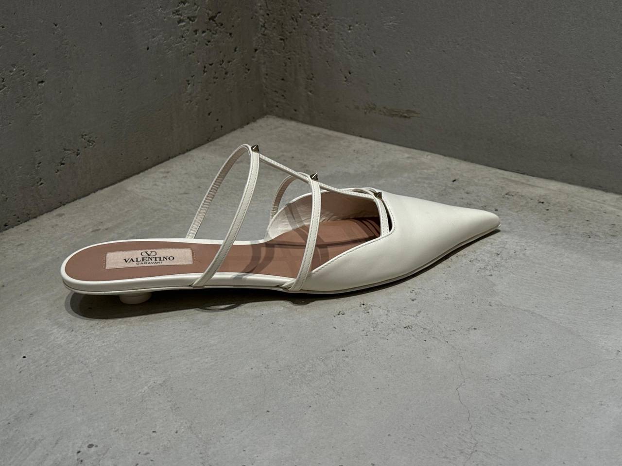 VALENTINO GARAVANI Slides front view - Women's luxury Shoes