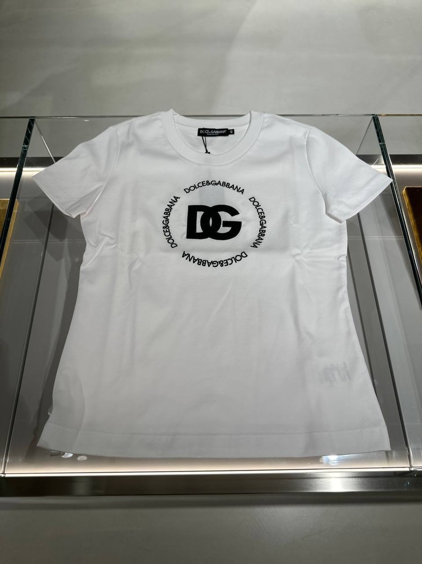 DOLCE & GABBANA T-shirt and Polo front view - Women's luxury Clothes