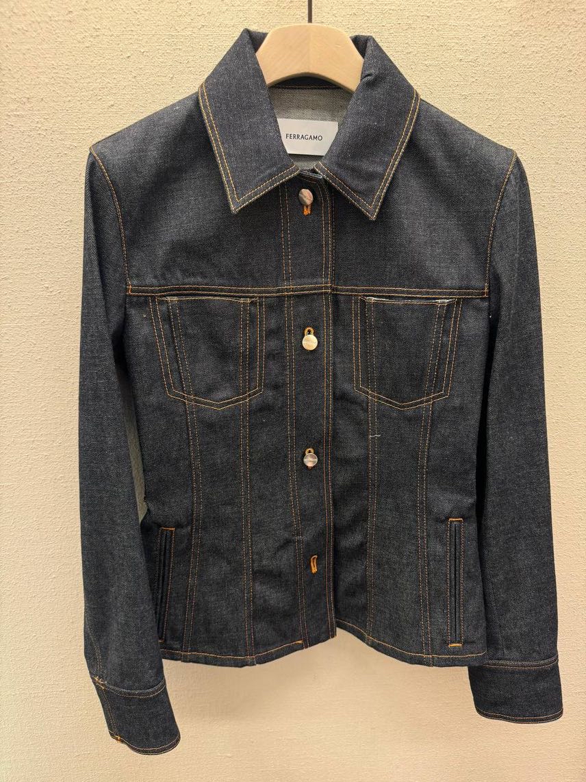 SALVATORE FERRAGAMO Jackets front view - Women's luxury Clothes