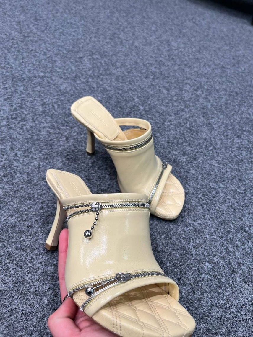 BURBERRY Sandals front view - Women's luxury Shoes