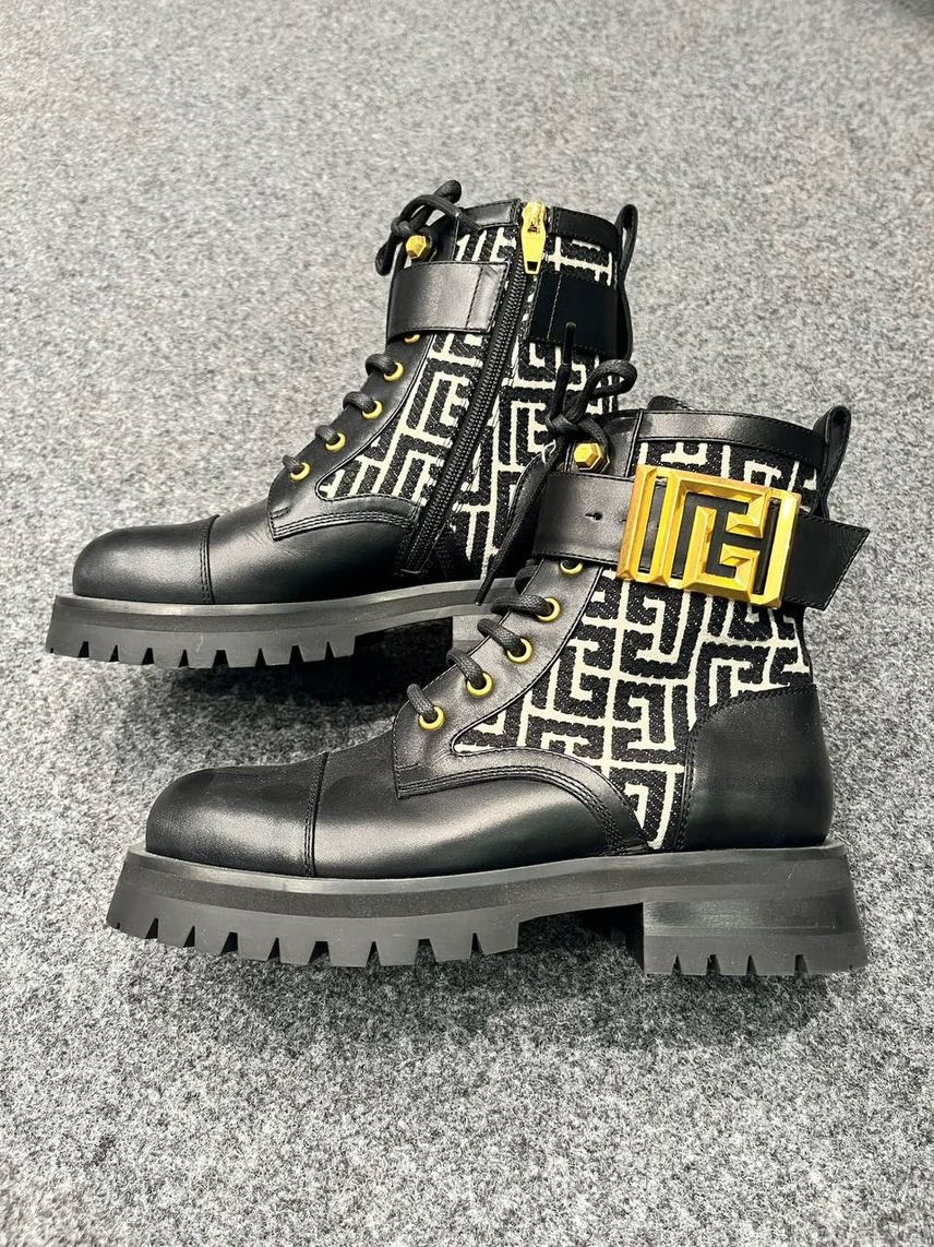 BALMAIN Boots side view - Women's luxury Shoes