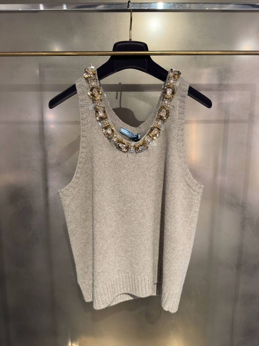 PRADA T-shirt and Polo front view - Women's luxury Clothes