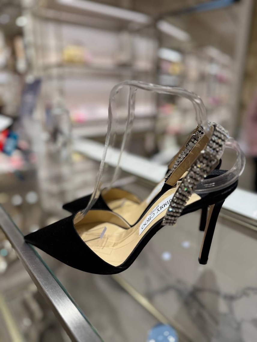 JIMMY CHOO Sandals side view - Women's luxury Shoes
