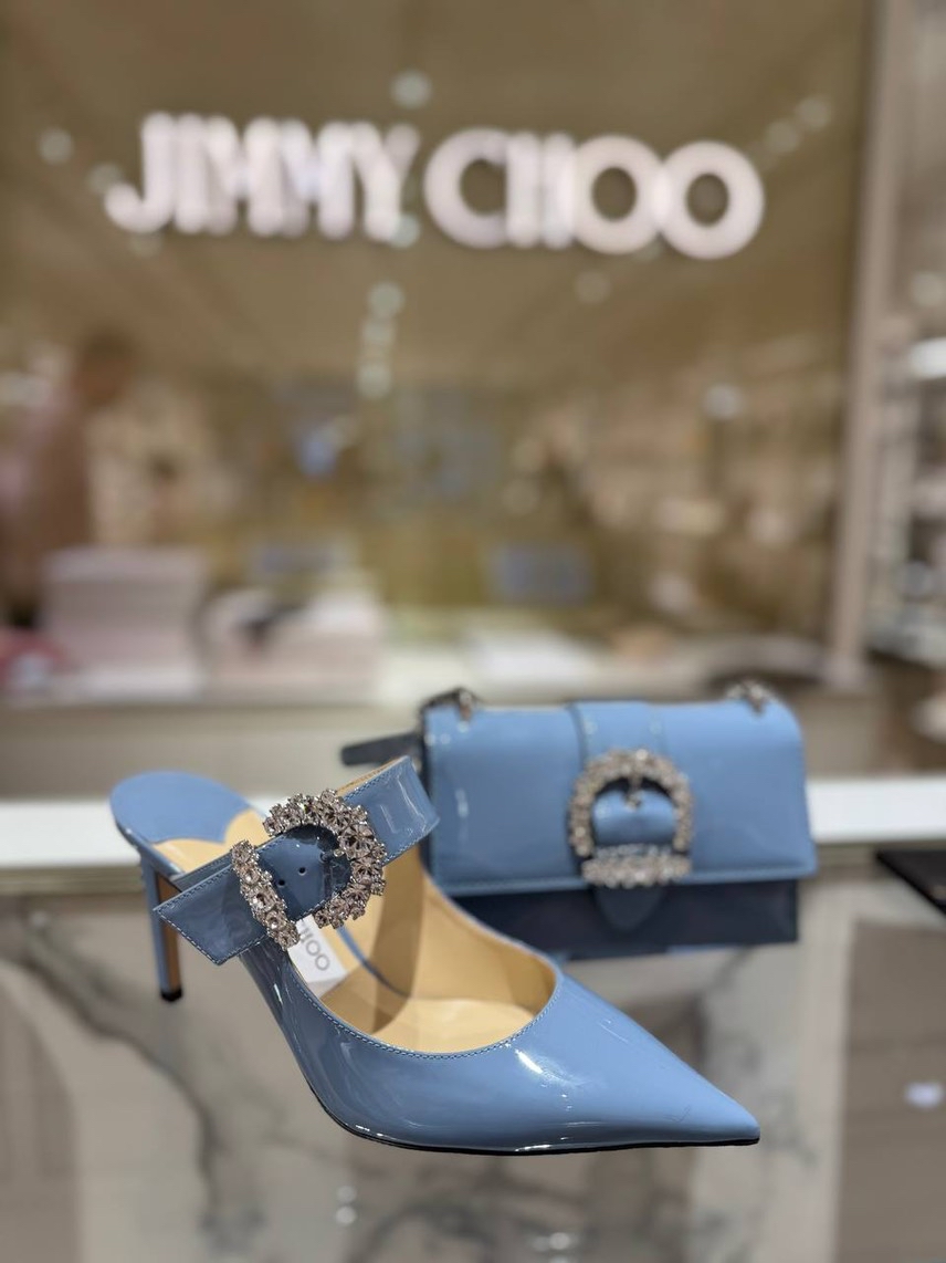 JIMMY CHOO Sandals side view - Women's luxury Shoes