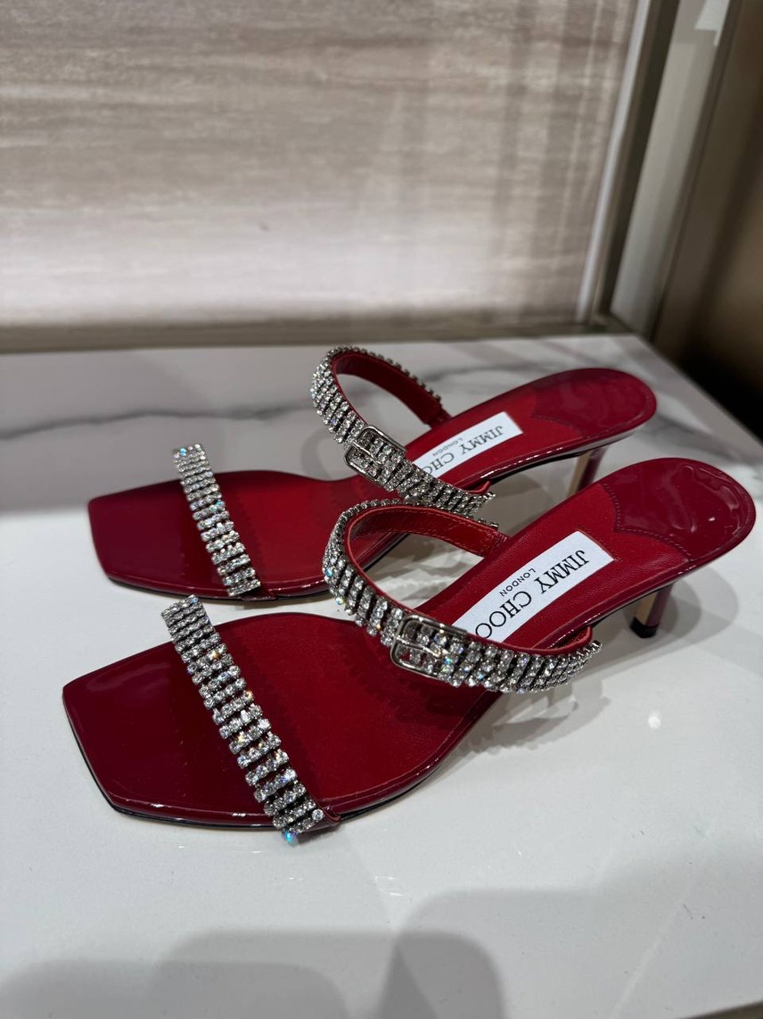 JIMMY CHOO Sandals front view - Women's luxury Shoes