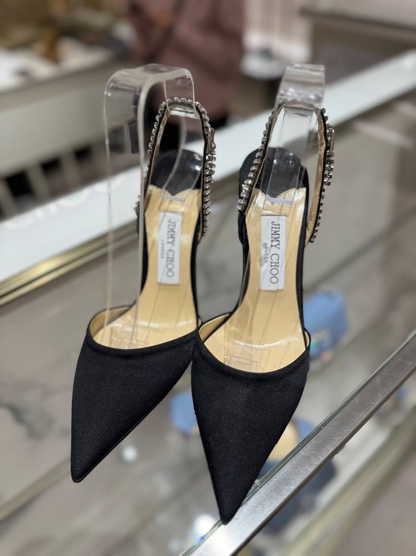 JIMMY CHOO Sandals side view - Women's luxury Shoes