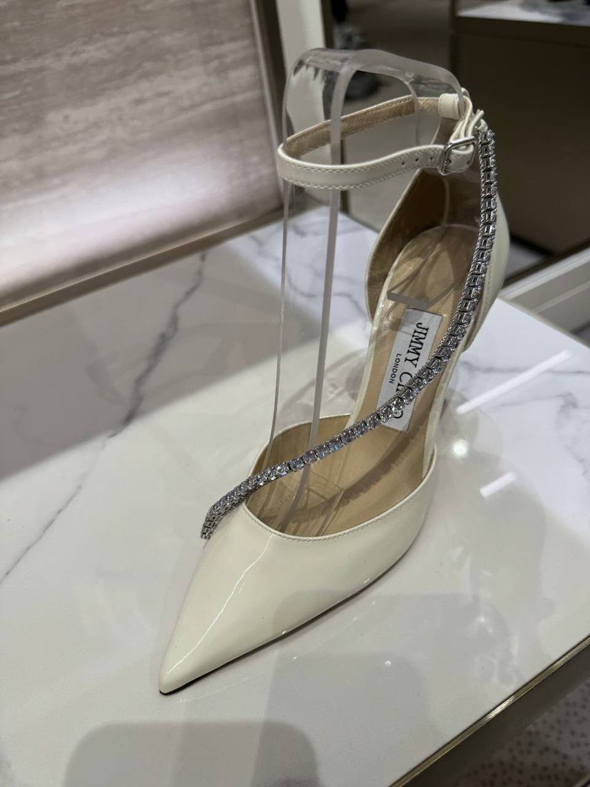 JIMMY CHOO Sandals side view - Women's luxury Shoes