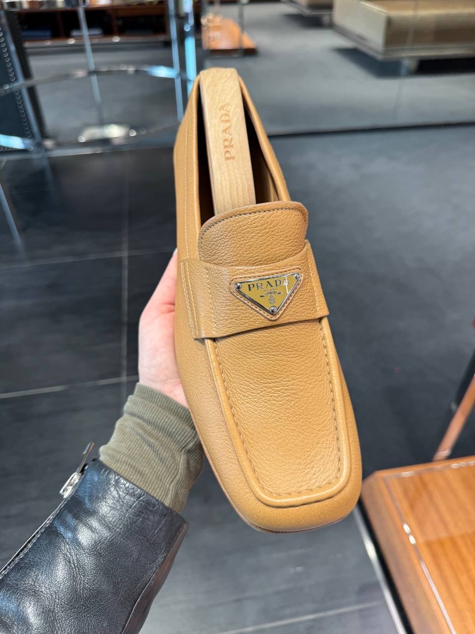 PRADA Loafers side view - Men's luxury Shoes