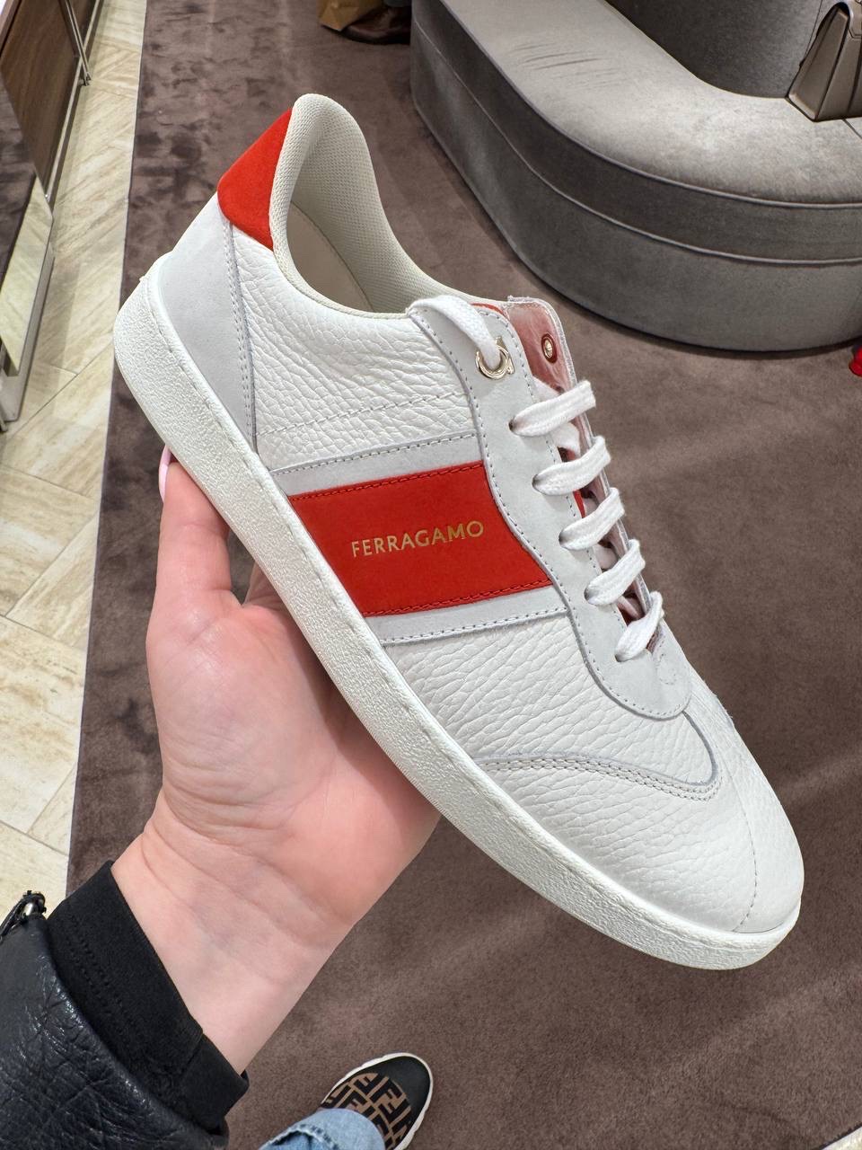 SALVATORE FERRAGAMO Sneakers front view - Women's luxury Shoes