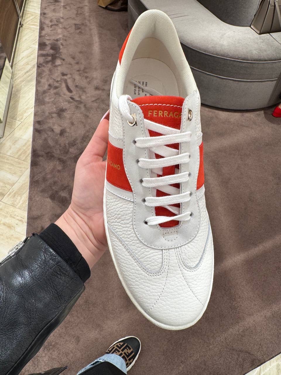 SALVATORE FERRAGAMO Sneakers side view - Women's luxury Shoes