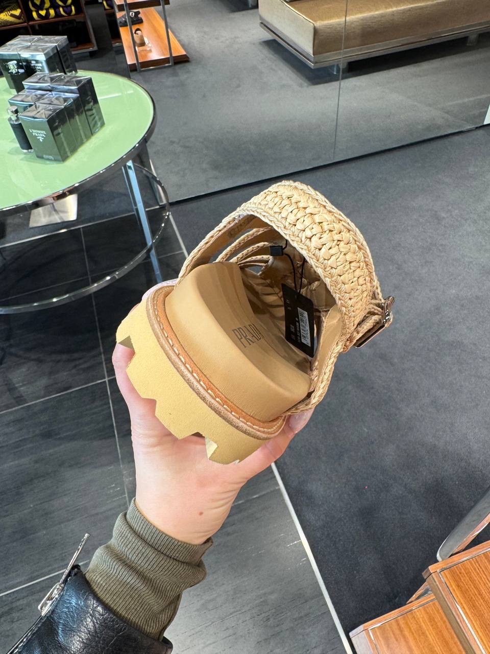 PRADA Sandals side view - Men's luxury Shoes