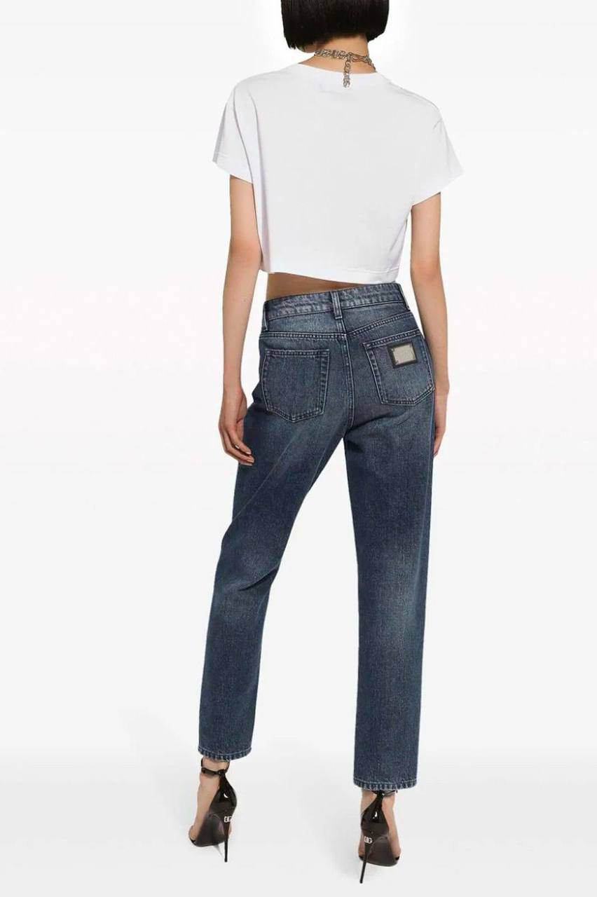 DOLCE & GABBANA Denim side view - Women's luxury Clothes