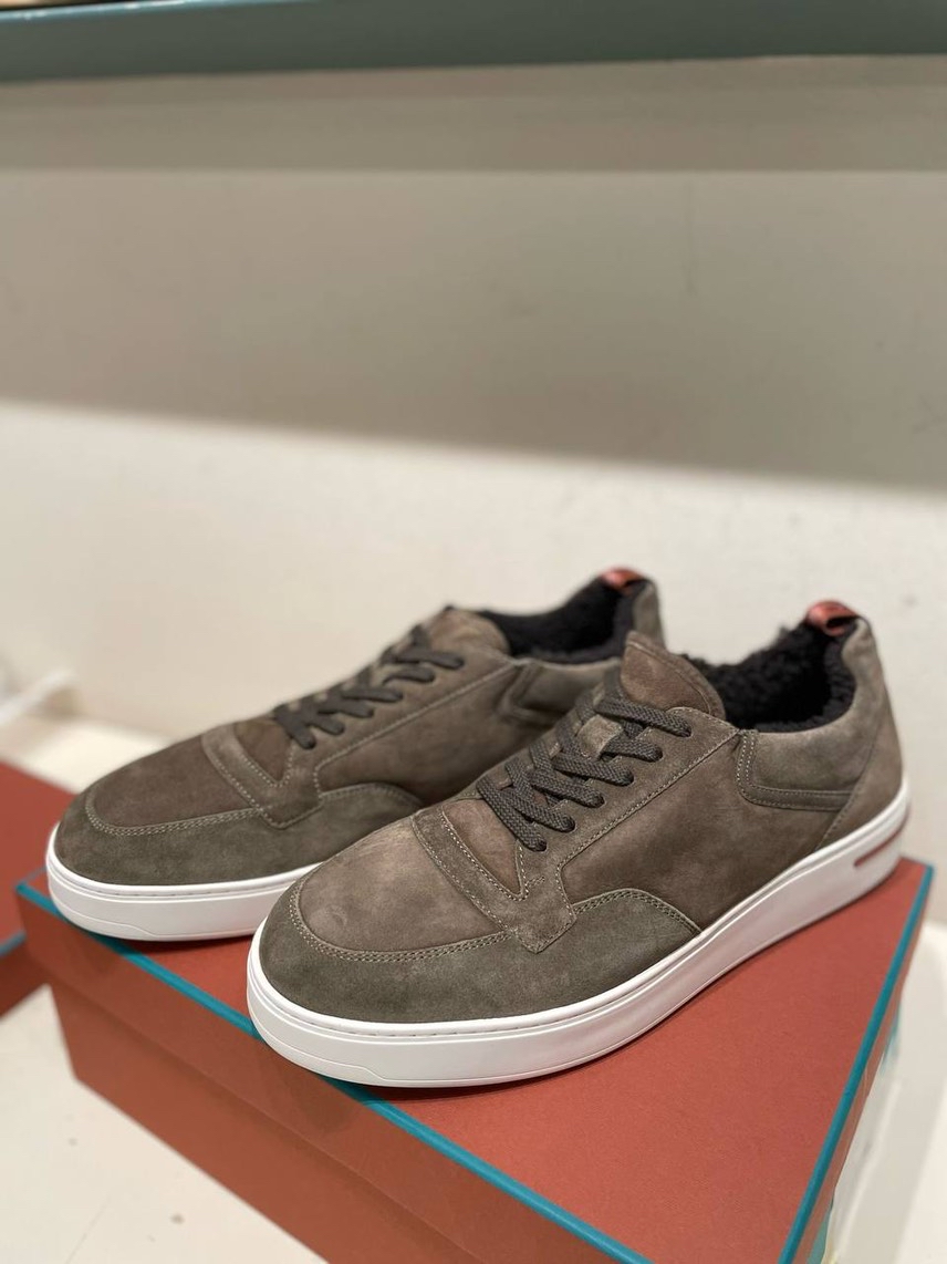 LORO PIANA Sneakers front view - Men's luxury Shoes