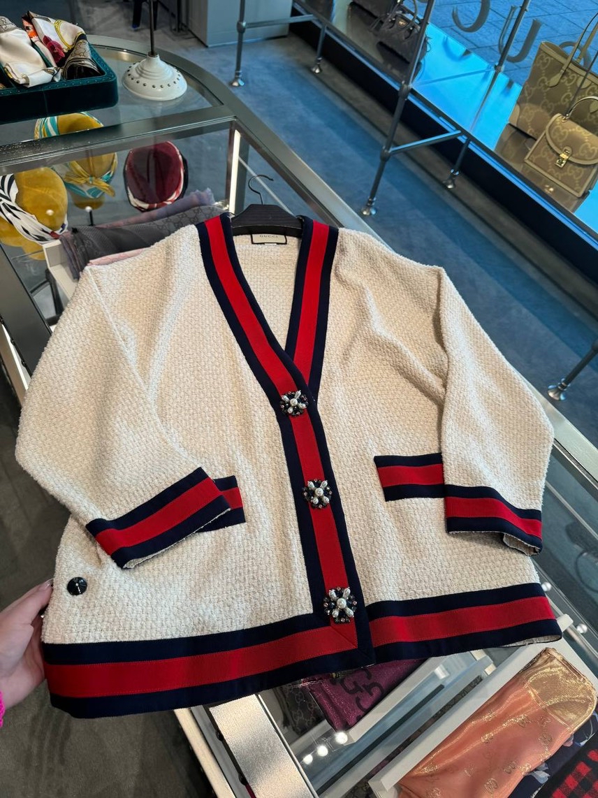 GUCCI Cardigans side view - Women's luxury Clothes