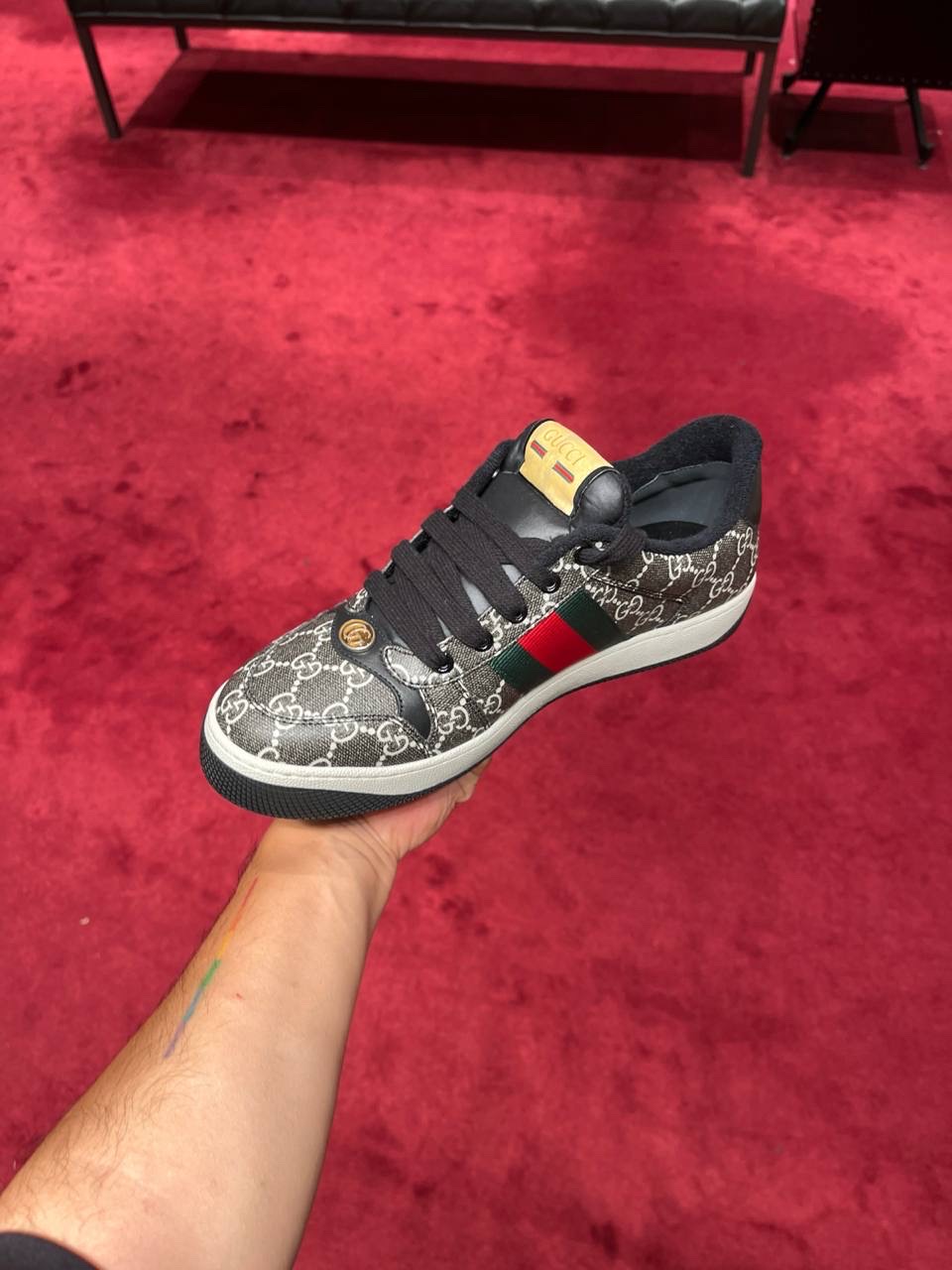 GUCCI Sneakers side view - Men luxury Shoes