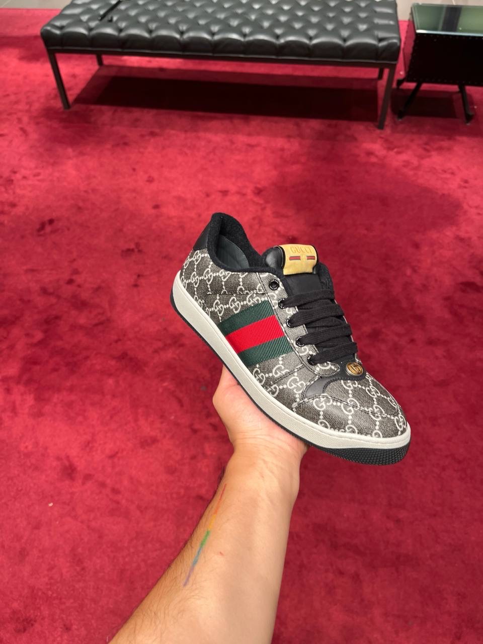 GUCCI Sneakers front view - Men luxury Shoes