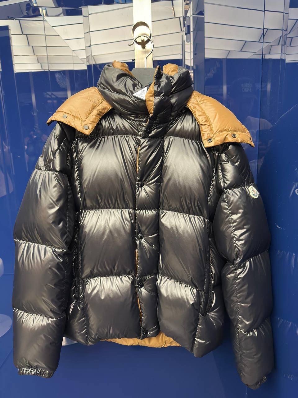 MONCLER Down jacket front view - Men luxury Clothes