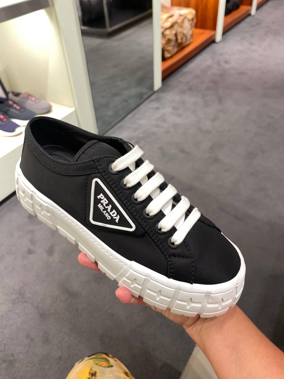 PRADA Sneakers front view - Women luxury Shoes
