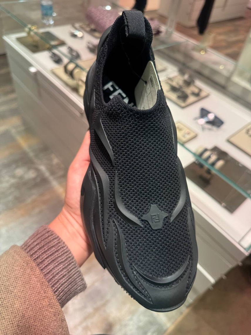 FENDI Sneakers side view - Men's luxury Shoes