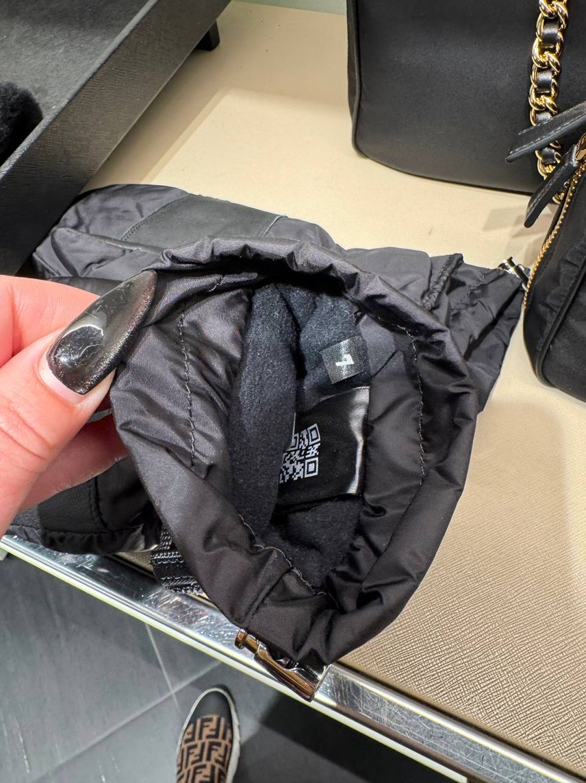 PRADA Gloves side view - Women's luxury Accessories