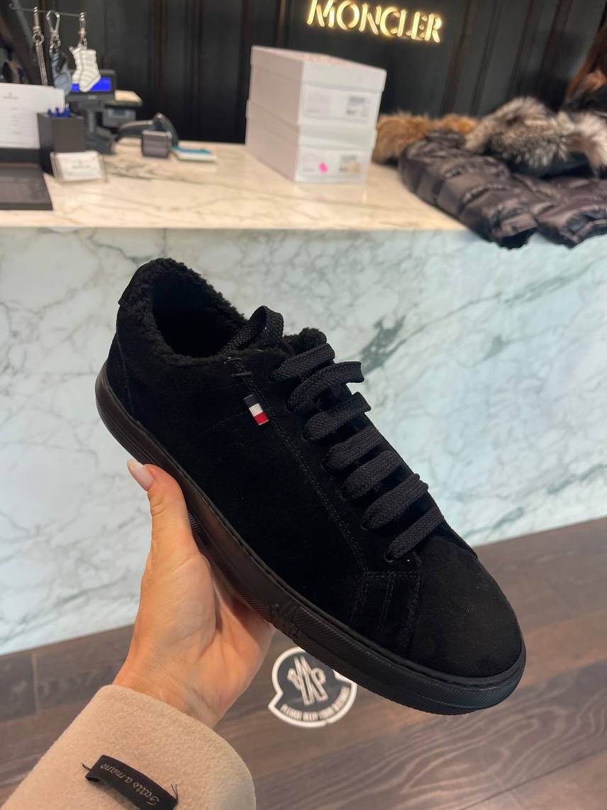 MONCLER Sneakers side view - Men's luxury Shoes