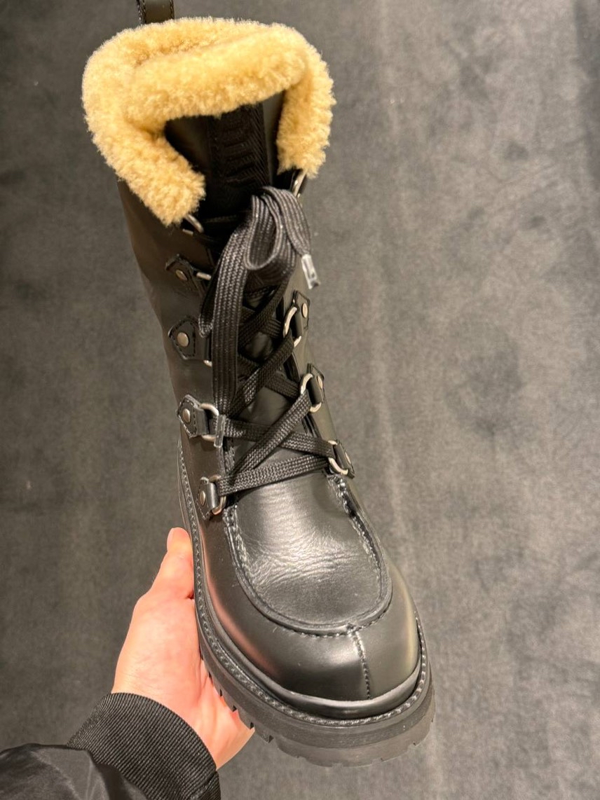 MIU MIU Boots side view - Women's luxury Shoes