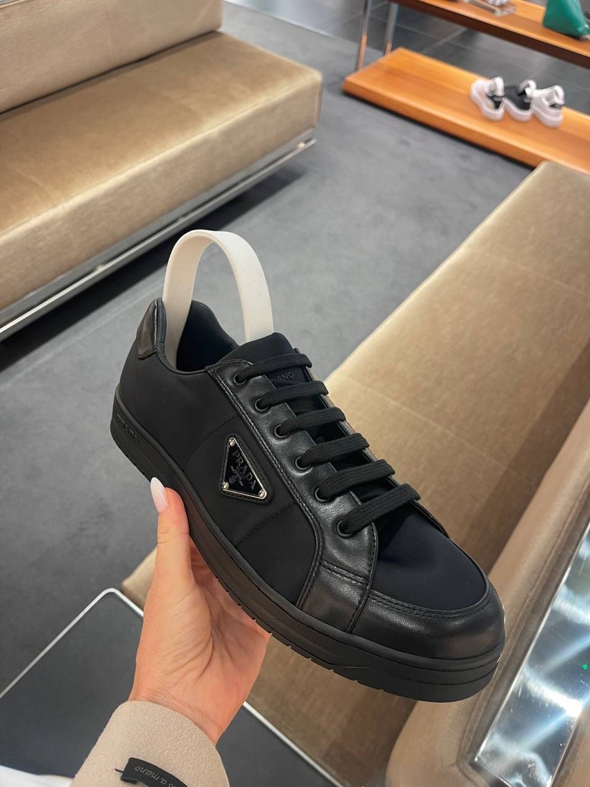 PRADA Sneakers side view - Men's luxury Shoes