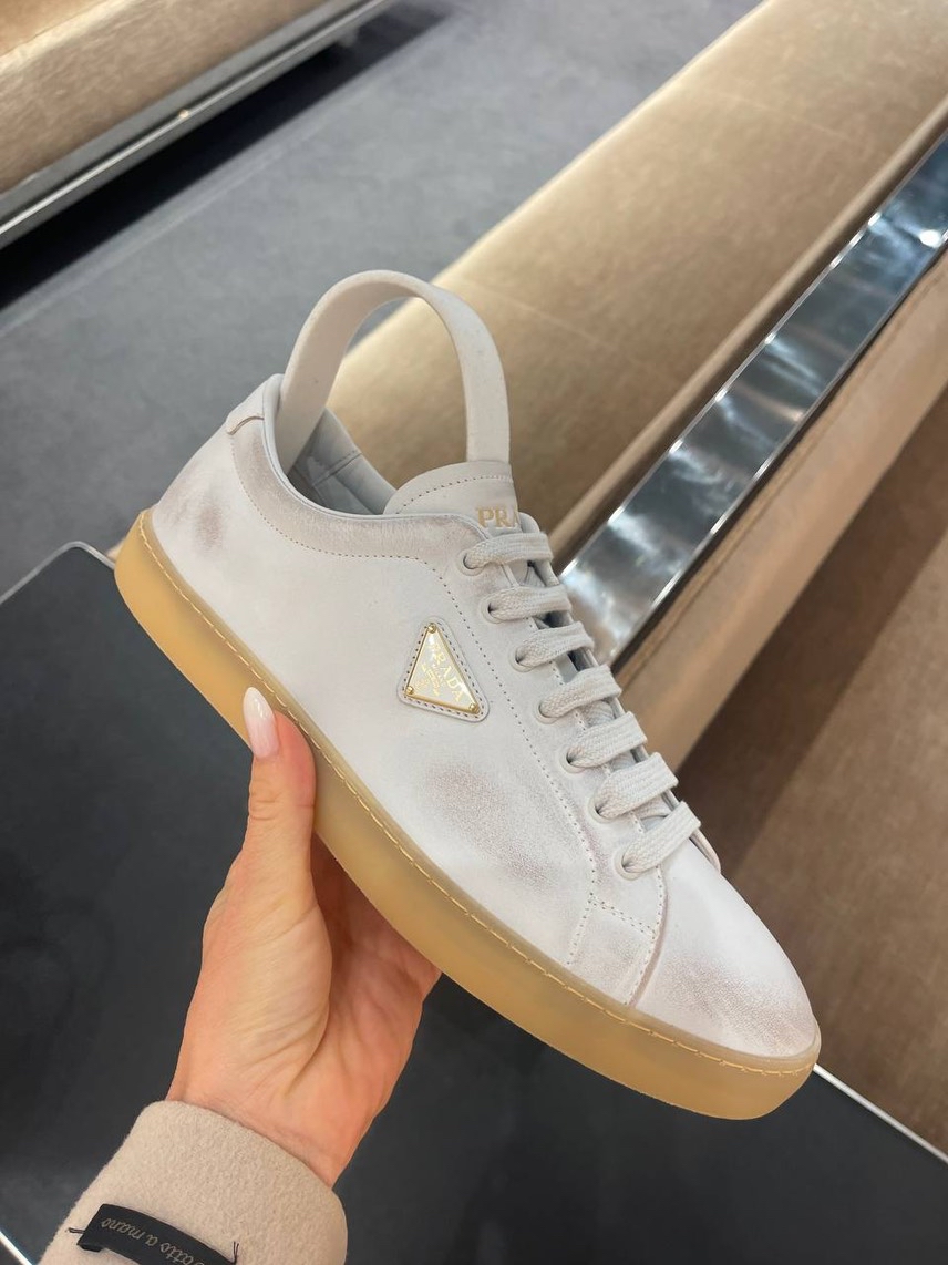 PRADA Sneakers side view - Men's luxury Shoes