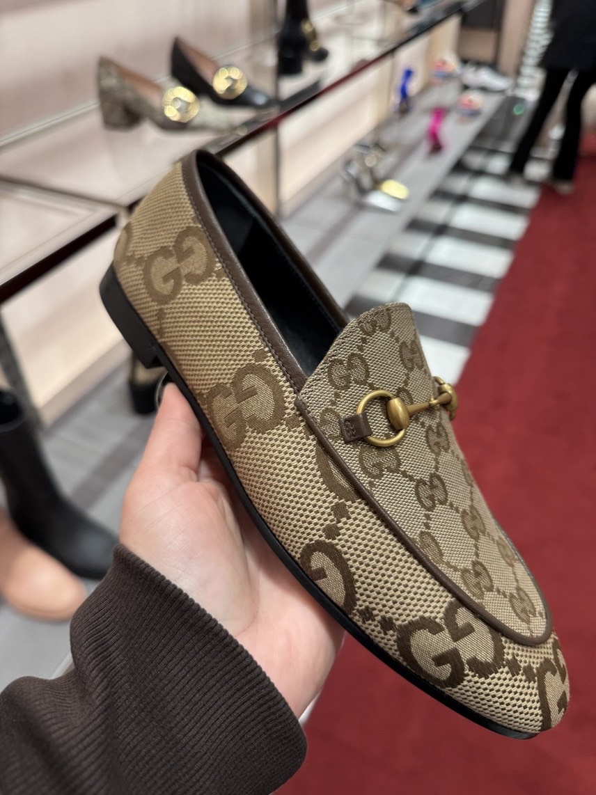 GUCCI Moccasins front view - Men's luxury Shoes