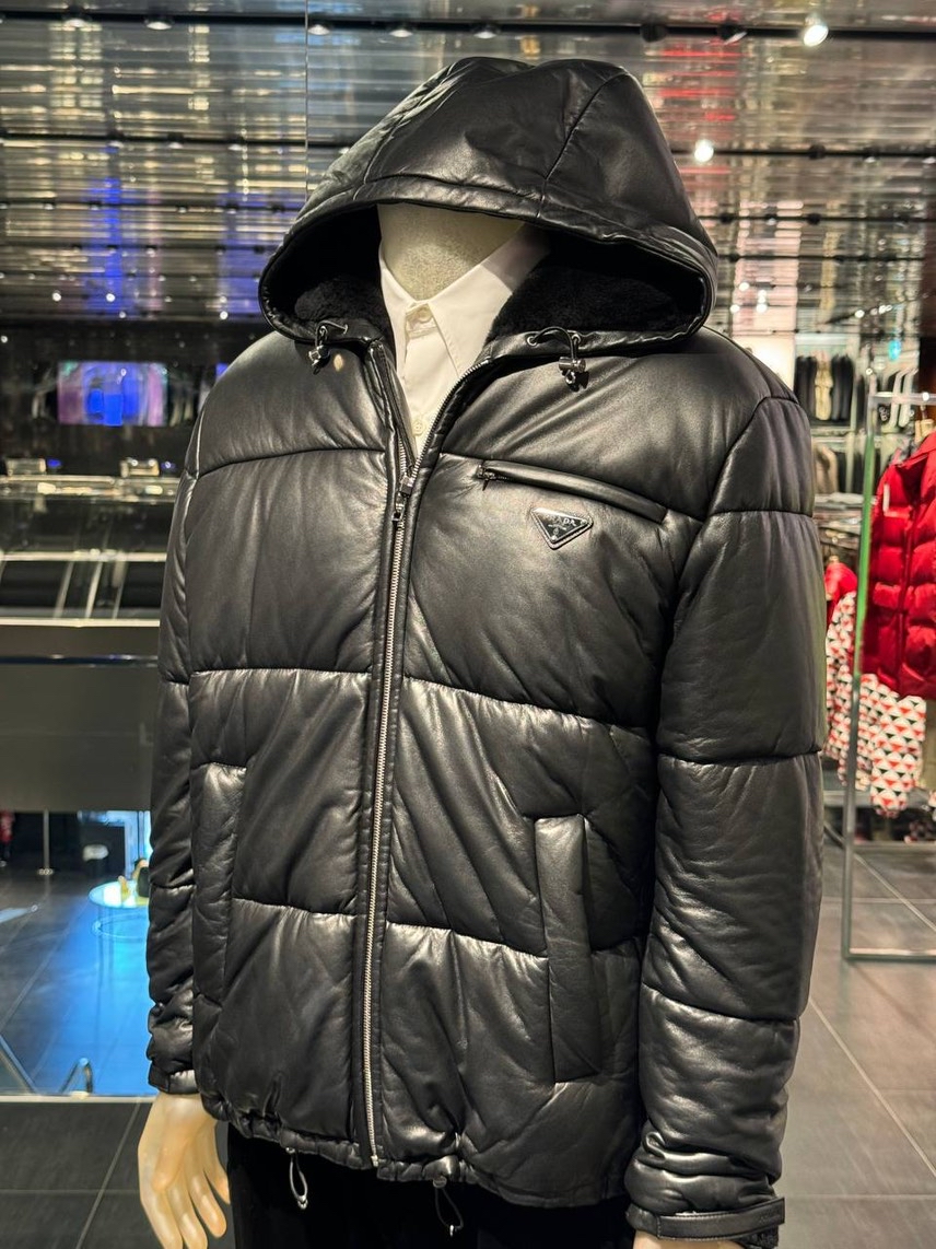 PRADA Down jacket front view - Men's luxury Clothes