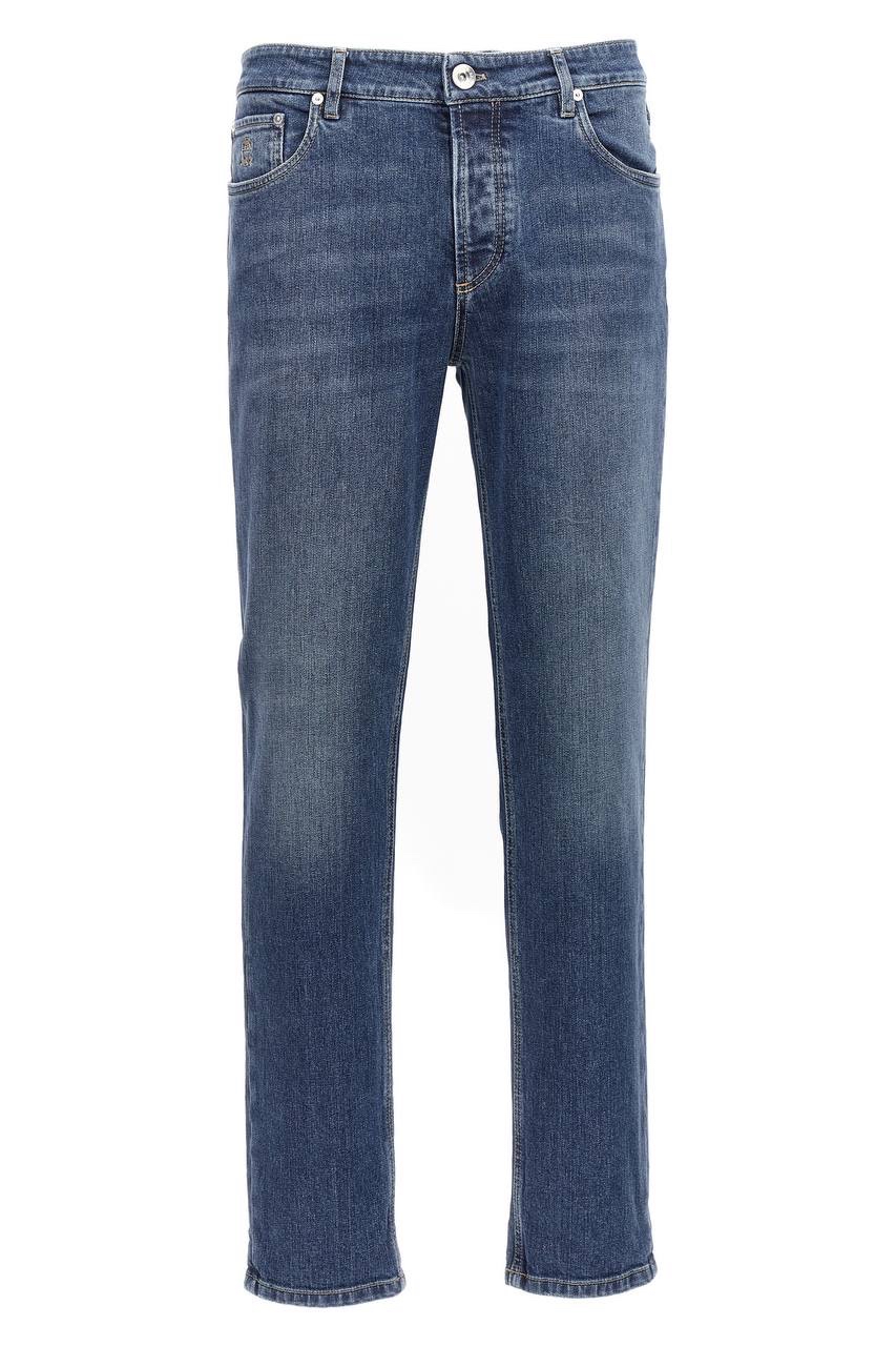 BRUNELLO CUCINELLI Denim front view - Men's luxury Clothes