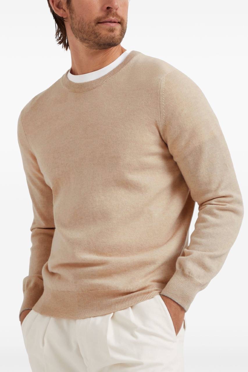 BRUNELLO CUCINELLI Knitwear side view - Men's luxury Clothes