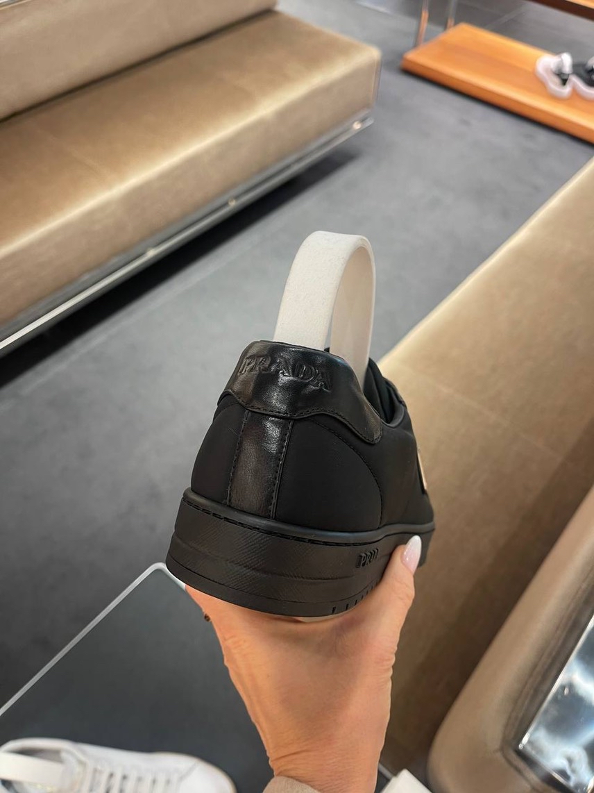 PRADA Sneakers side view - Men's luxury Shoes