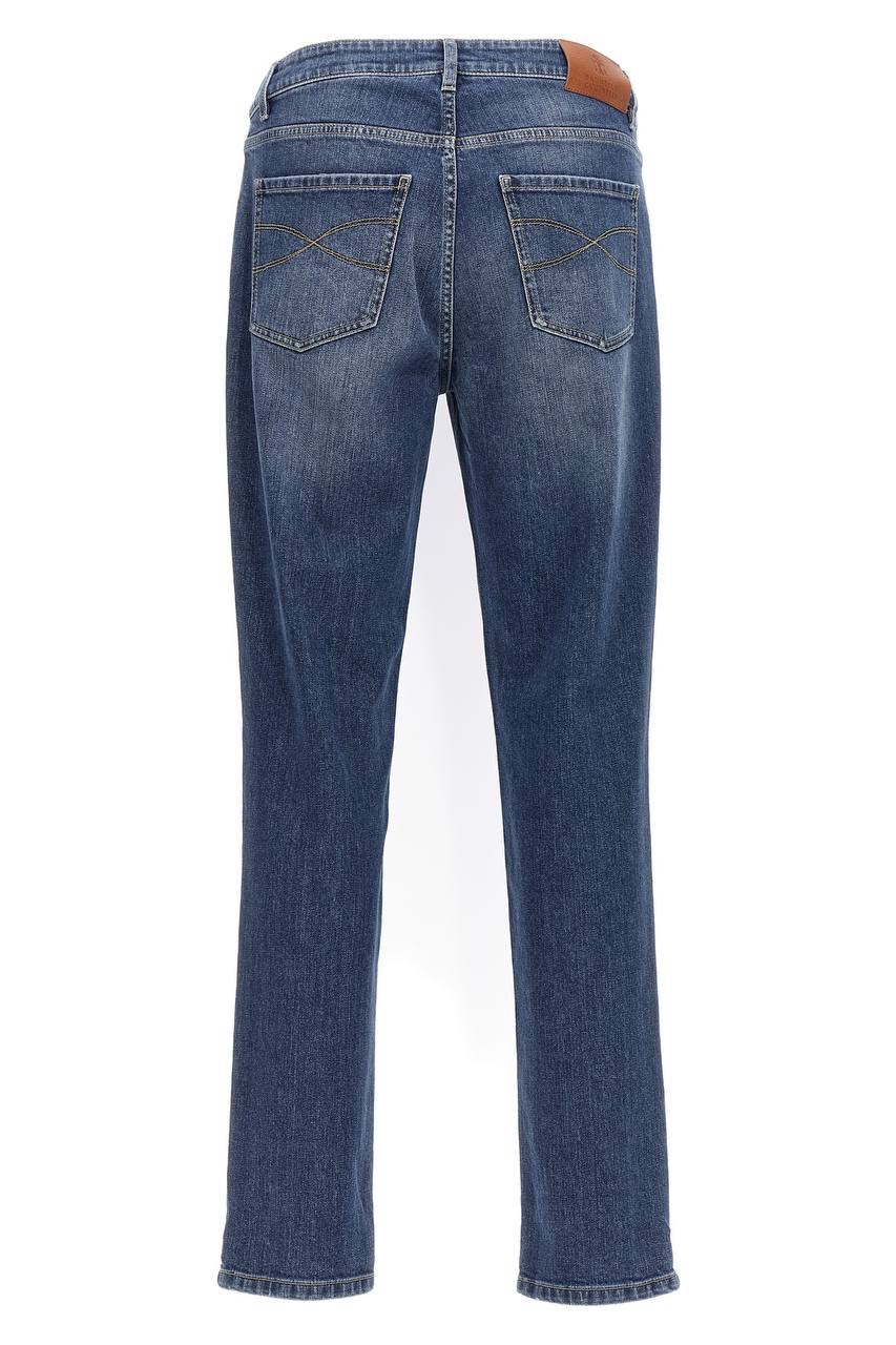 BRUNELLO CUCINELLI Denim side view - Men's luxury Clothes