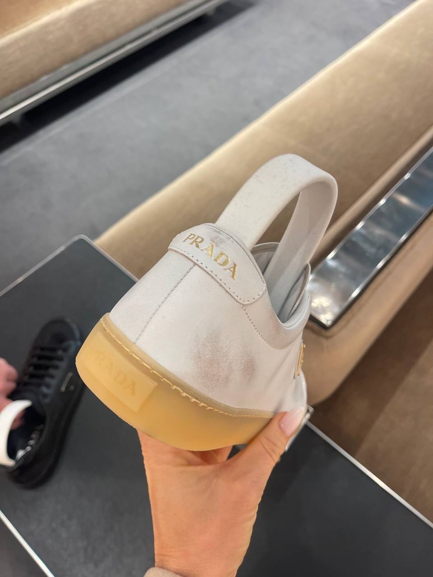 PRADA Sneakers side view - Men's luxury Shoes