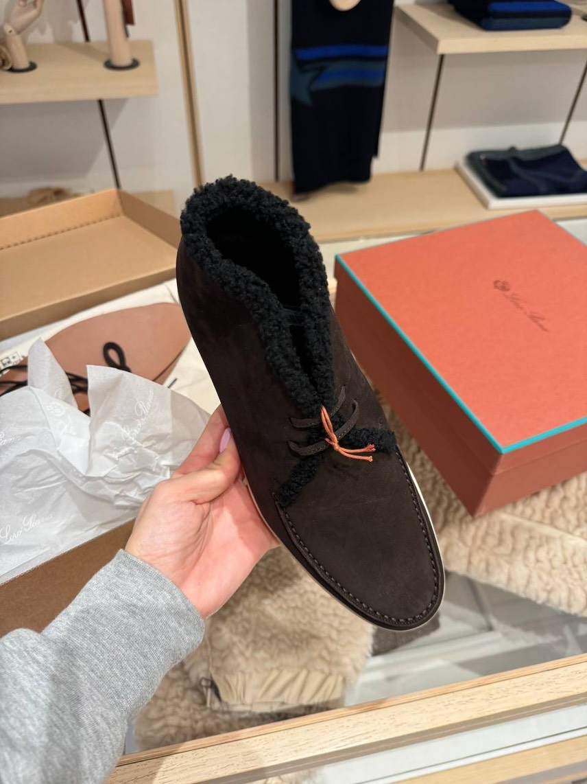 LORO PIANA Boots side view - Men's luxury Shoes