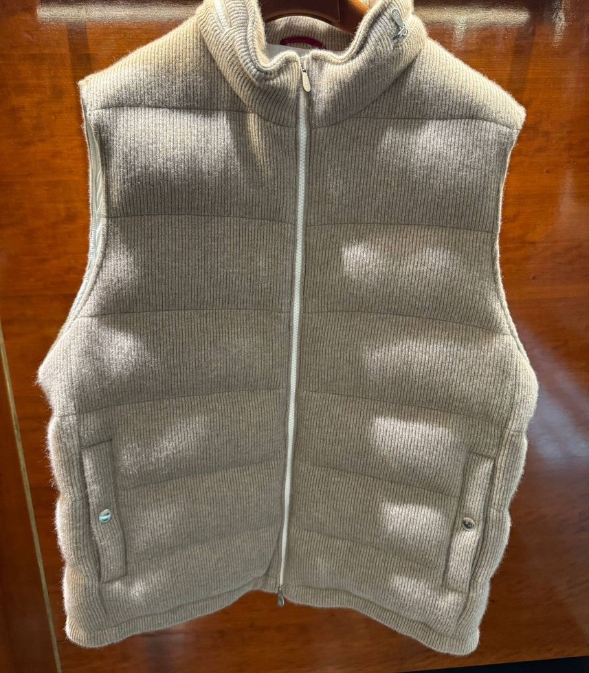 BRUNELLO CUCINELLI Gilets front view - Men's luxury Clothes