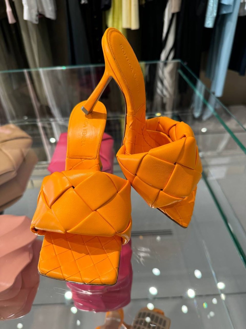 BOTTEGA VENETA Sandals front view - Women's luxury Shoes