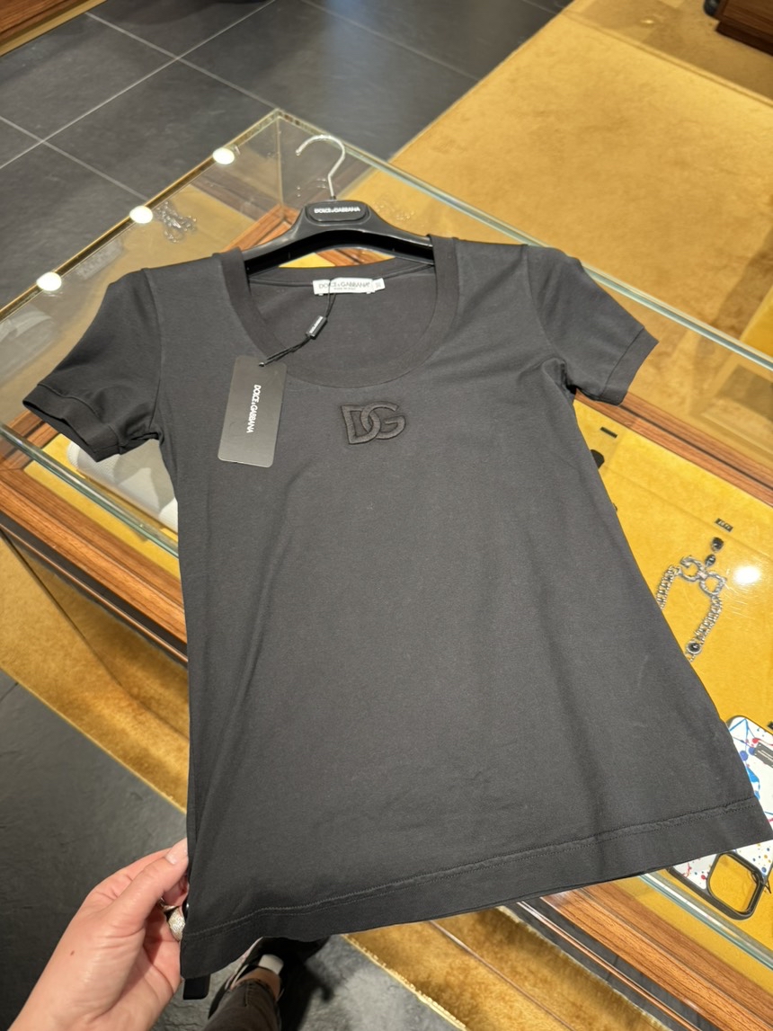 DOLCE & GABBANA T-shirt and Polo front view - Women's luxury Clothes
