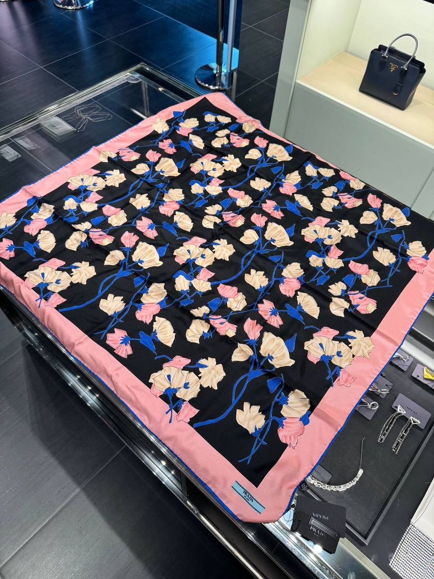 PRADA Scarves front view - Women's luxury Accessories