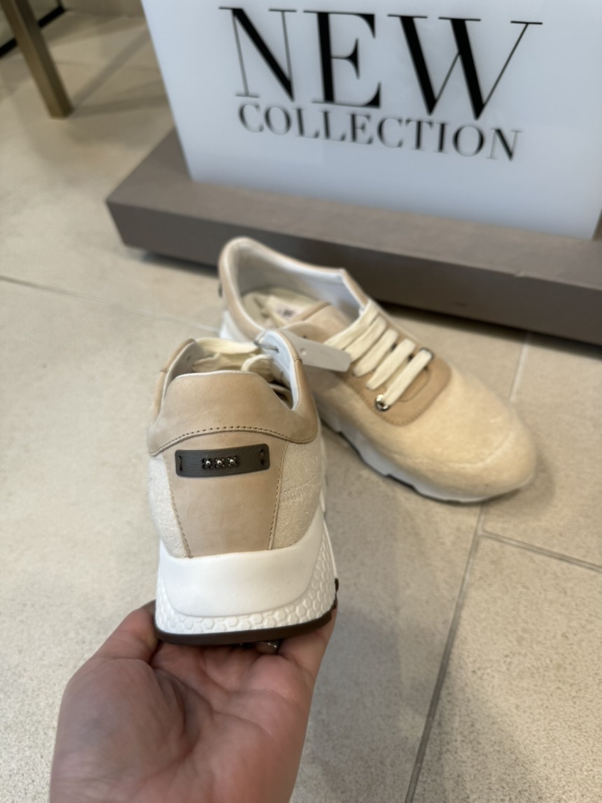 PESERICO Sneakers side view - Women's luxury Shoes