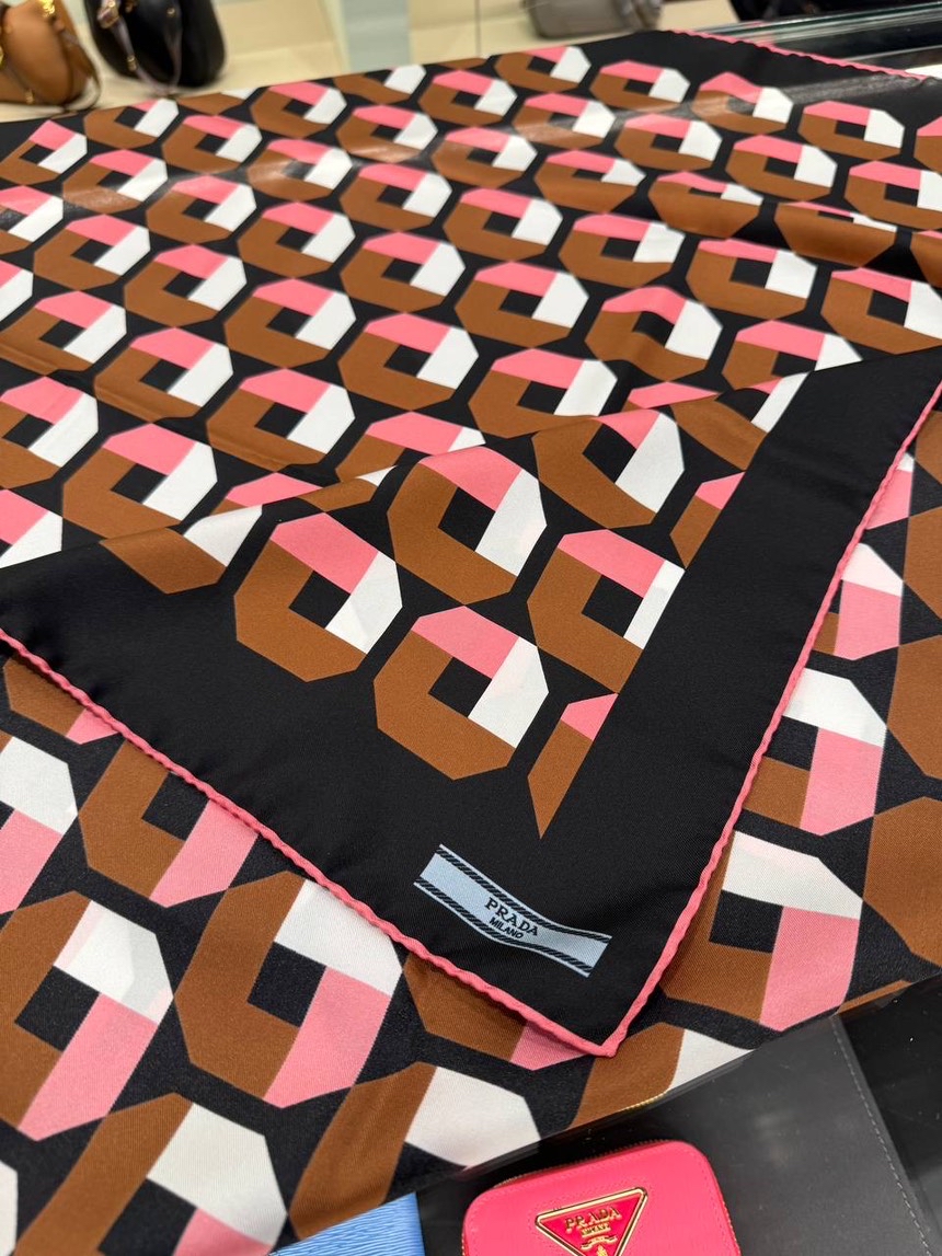 PRADA Scarves side view - Women's luxury Accessories