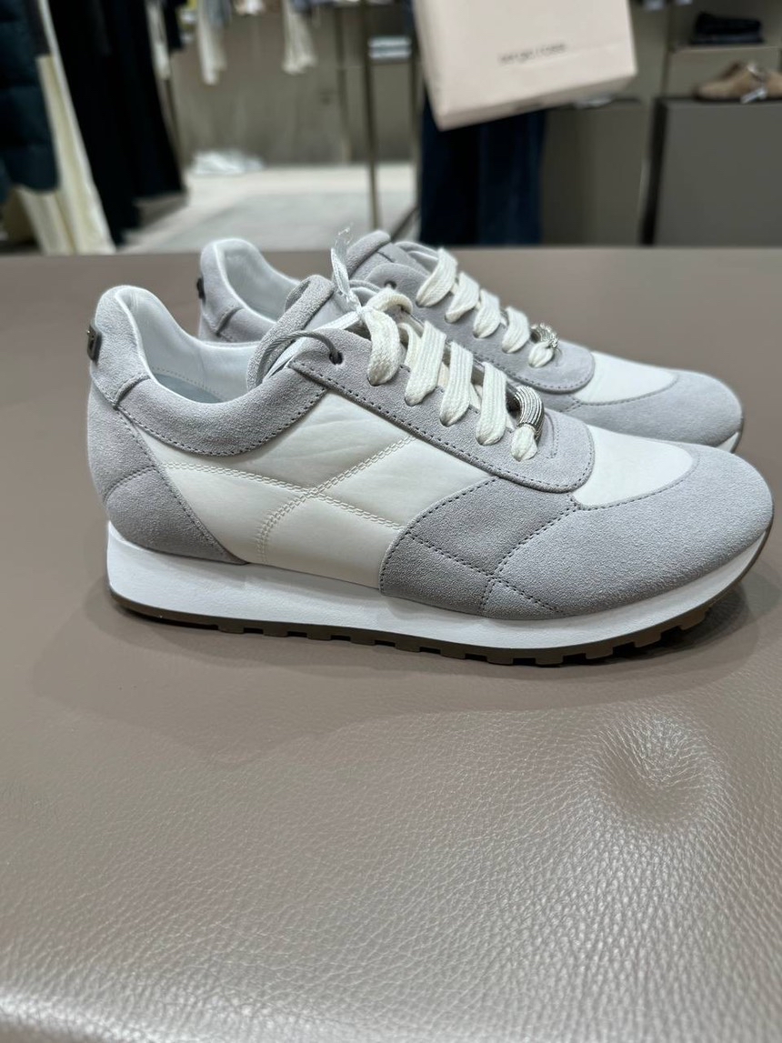 PESERICO Sneakers side view - Women's luxury Shoes