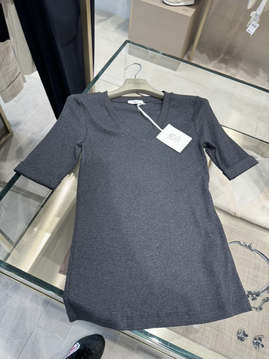 PESERICO T-shirt and Polo front view - Women's luxury Clothes