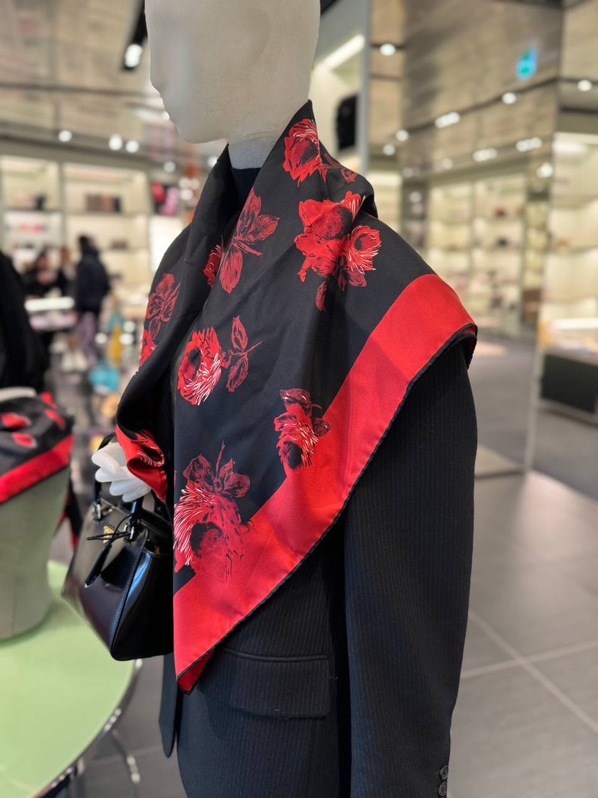 PRADA Scarves side view - Women's luxury Accessories
