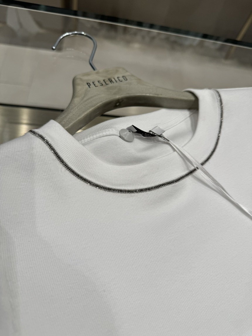PESERICO T-shirt and Polo side view - Women's luxury Clothes