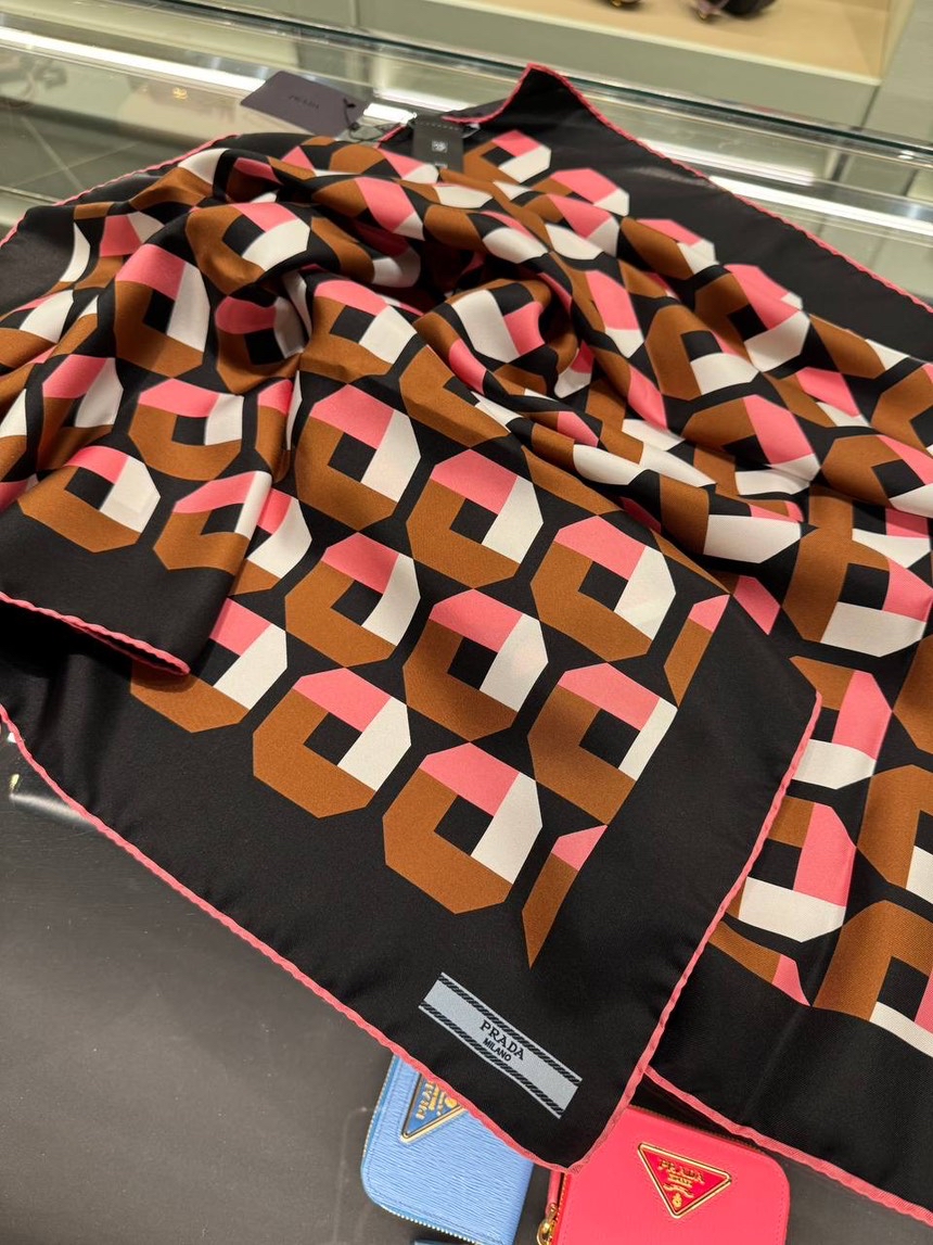 PRADA Scarves side view - Women's luxury Accessories