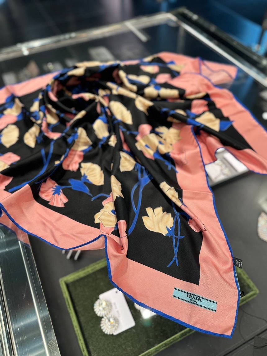 PRADA Scarves side view - Women's luxury Accessories